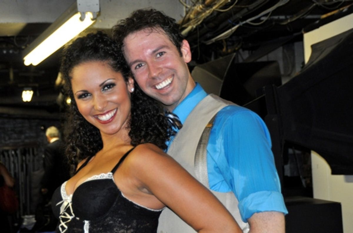 Hennifer Rias and Jeremy Benton at 